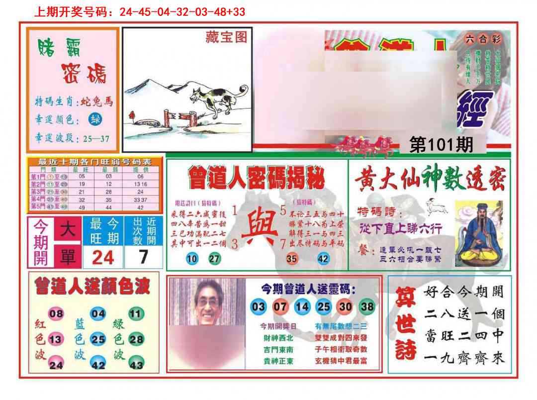 101期赢钱一经[图]